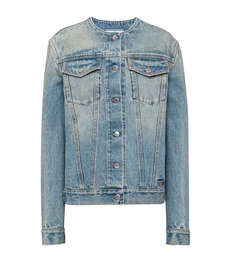 prada professional technical fabric jacket|prada jacket denim.